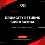 DRUMCITY Lands at Sushi Samba – London